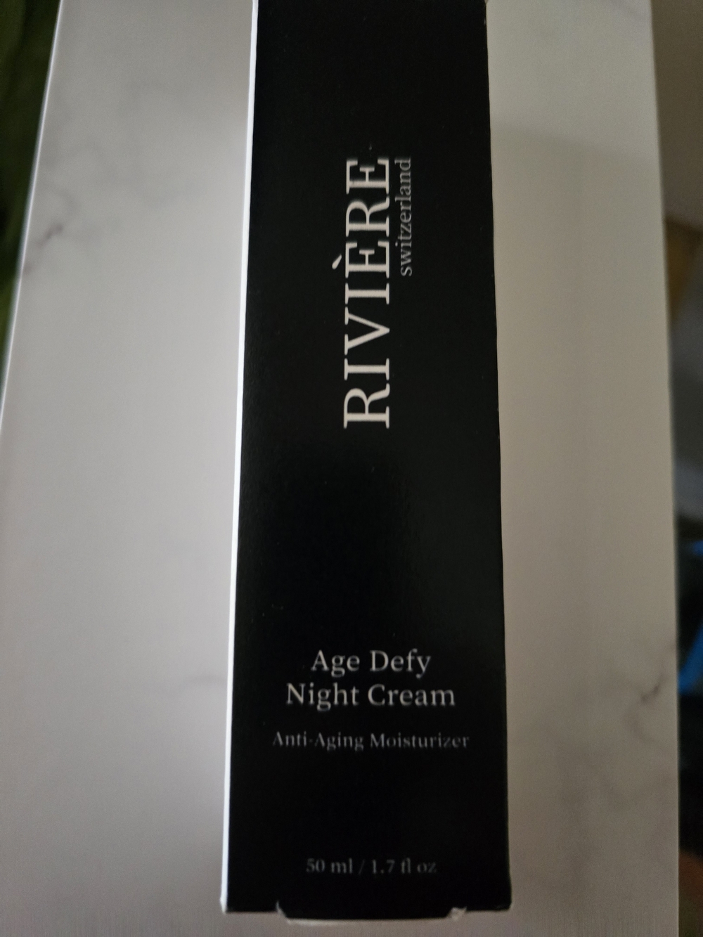 Rivière Age Defy Night Cream - Black Moisturizer